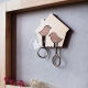 Wooden Bird Key Holder