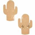 Cactus Earring Display Card