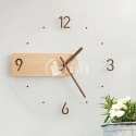 Wooden Transparent Acrylic Home Decor Clock