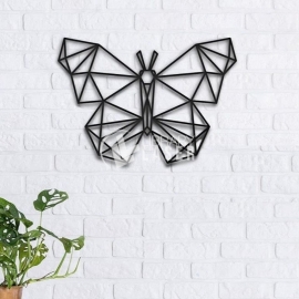 Decoración de Pared Geométrica Mariposa