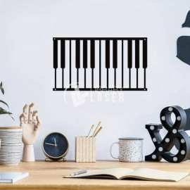 Piano Keyboard Wall Decor