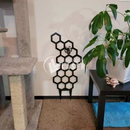 Honey Bee Trellis Plant Stake
