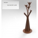 Design Coat rack in the form of a tree trunk