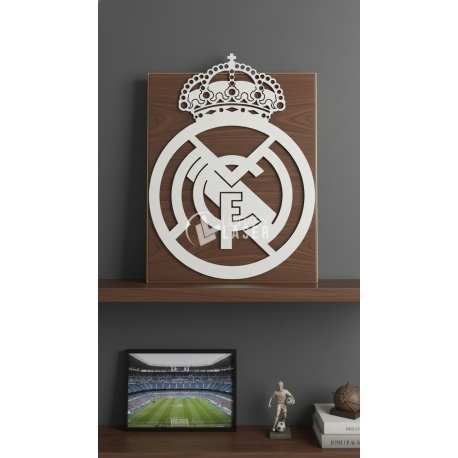 Real Madrid logo Corte Laser
