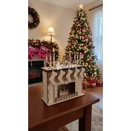 Fireplace for Laser Cutting