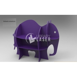 Mueble con forma de elefante Diseño