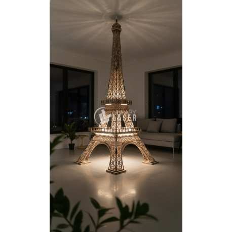 Eiffel Tower for Laser Cutting