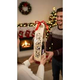 Christmas bottle