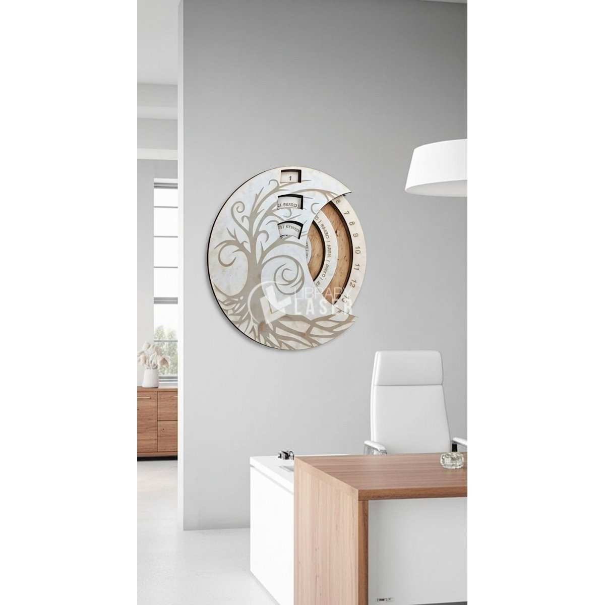 Calendario perpetuo Corte Laser