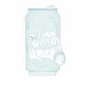 Svetilnik Banka decorative LED lamp laser cut file