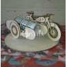 Soporte para bebidas de motocicleta corte archivo láser