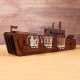 Minibar decorativo barco de madera corte archivo láser