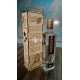 Vodka bottle box template laser cut wood design