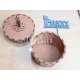 3mm cake shaped gift box laser cut vector file