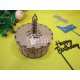 3mm cake shaped gift box laser cut vector file