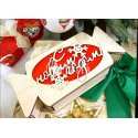 Candy shaped Christmas box laser cut wood file