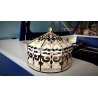 Decorative wooden basket with lid laser cut file