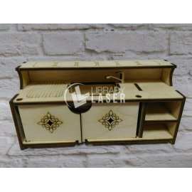 3mm dollhouse kitchen furniture laser cut file