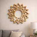 Wooden Mandala circular wall art (Rangoli) laser cut