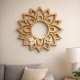 Wooden Mandala circular wall art (Rangoli) laser cut