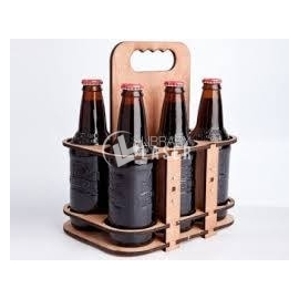 Diseño de estantería de cerveza