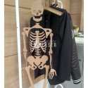 Decorative human skeleton laser cut design