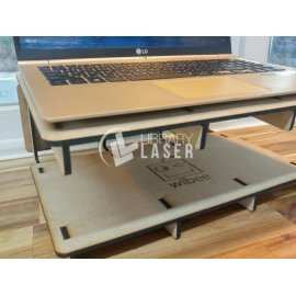 Soporte cantilever para laptop archivo láser