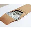 Kraft paper envelopes laser cut template