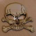 Cráneo de madera (Skull) archivo corte láser