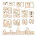 Photo frame hanger hooks laser cut cdr