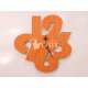 Stylish wooden wall clock laser cut vector