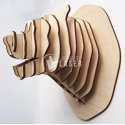 Bear head wall decor laser cut vector file