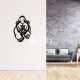Grizzly bear wall decor laser cut dxf vector