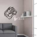 Tiger wall decor laser cut vector design