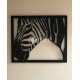 Zebra wall decoration laser cut vector file