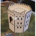 Torre de castillo para juegos RPG o Wargames láser