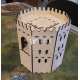 RPG or Wargame castle tower laser cut plan