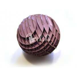 Puzzle 3D Paperball archivo para corte láser