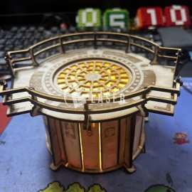Nordgrim Rotunda model laser cut vector file