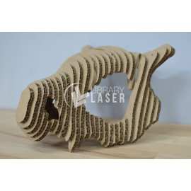 Cubone (Pokemon) model laser cut dxf vector