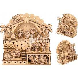 Escena de Nacimiento (Pesebre) Navidad láser