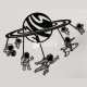 Kids astronaut wall decor laser cut dxf