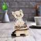 Sitting cat engraving laser cut vector file