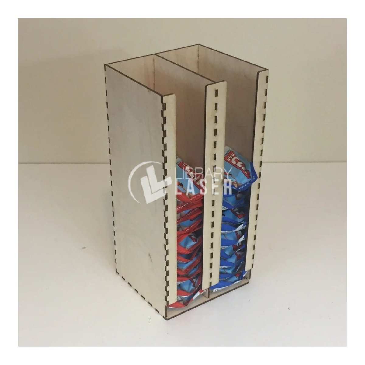 Clif Bar storage tower laser cut dxf file