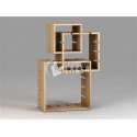Modular shelving unit laser cut vector file