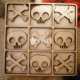 Juego de mesa calavera (Tic Tac Toe) láser