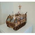 Kharkovchanka Soviet Antarctic cruiser dxf
