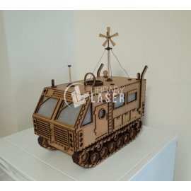 Kharkovchanka Soviet Antarctic cruiser dxf