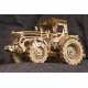 Modelo de tractor de madera archivo láser