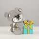 Teddy bear flower holder laser cut design